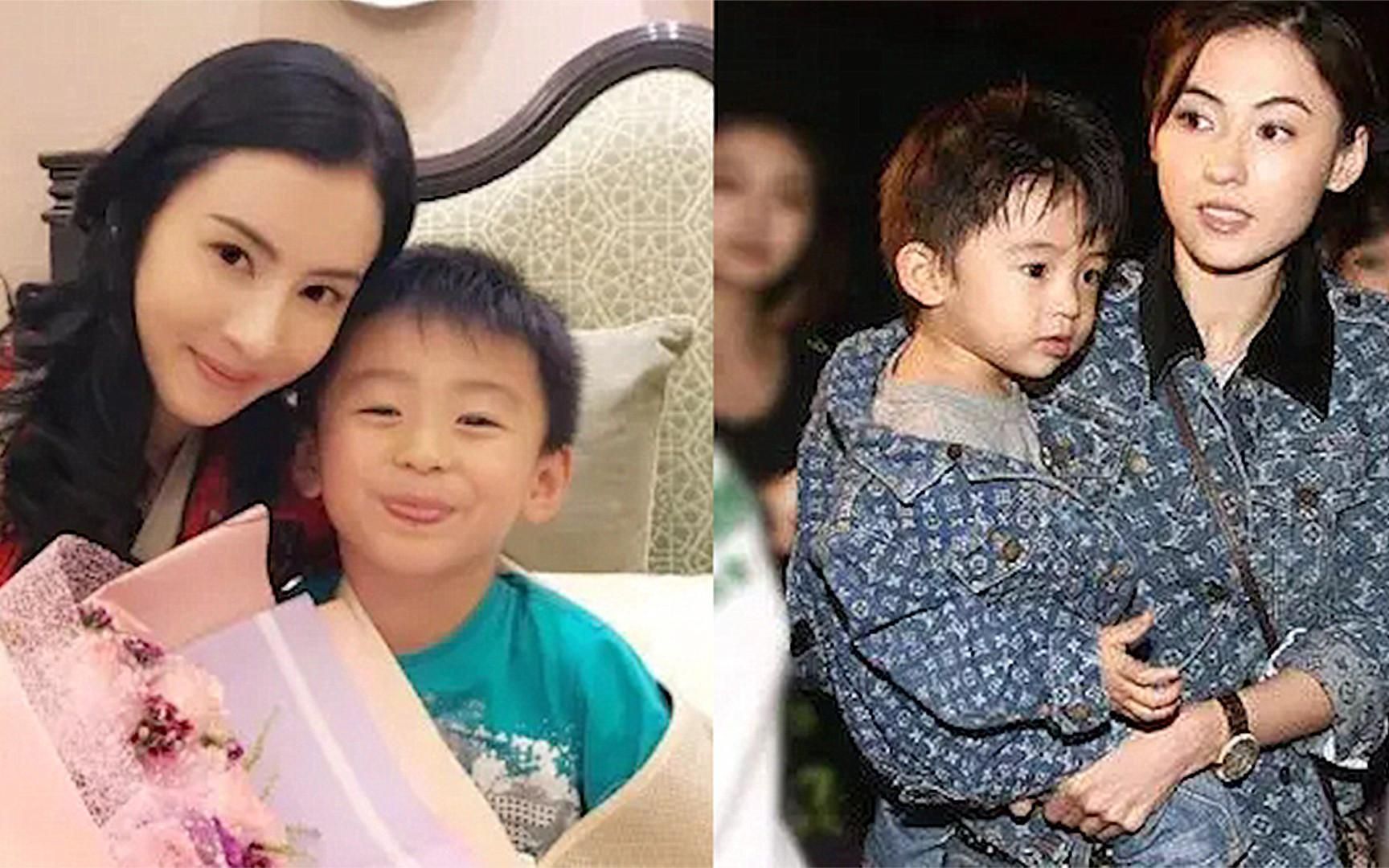 张柏芝小儿子颜值反超两个哥哥,越长越像谢霆锋