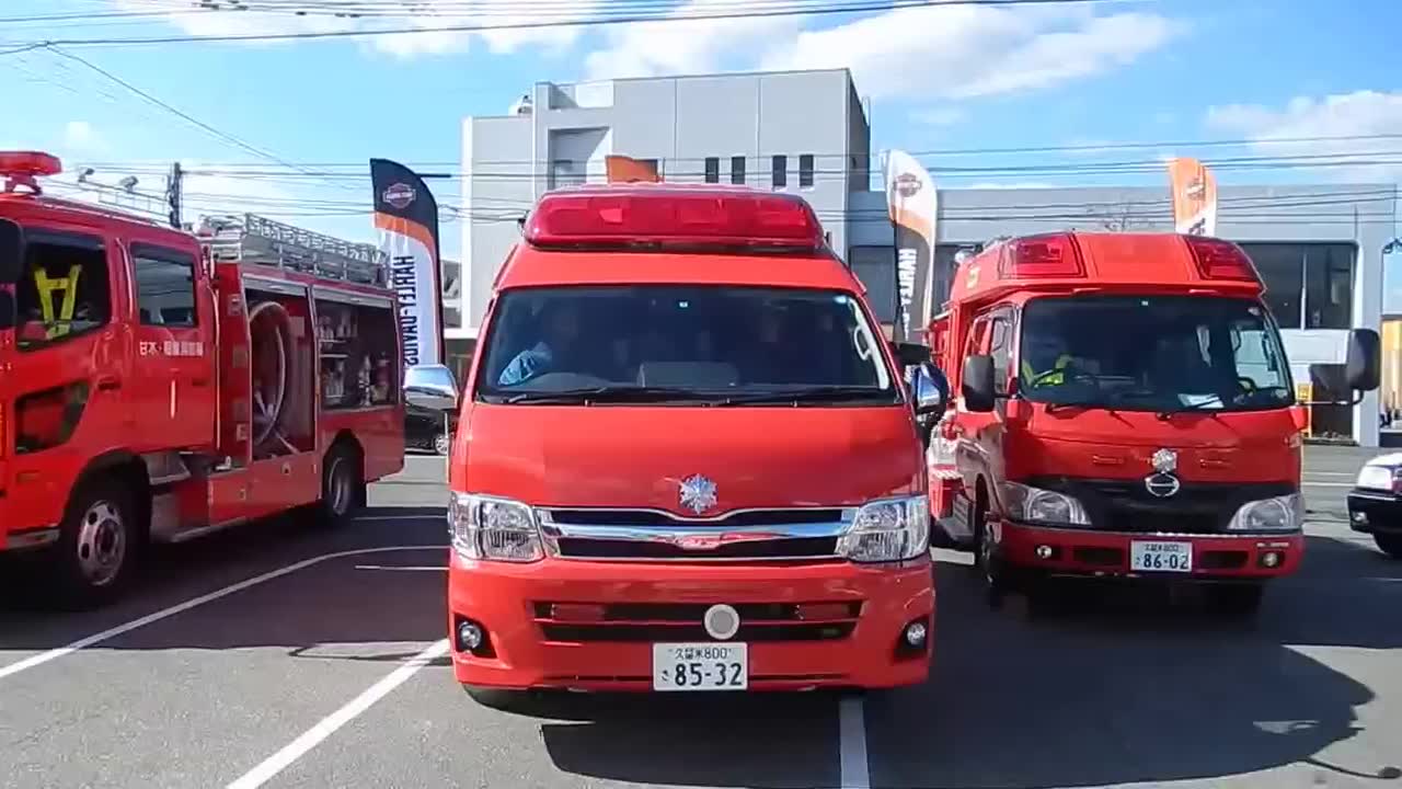 日本消防亚洲最先进消防指挥车了解下