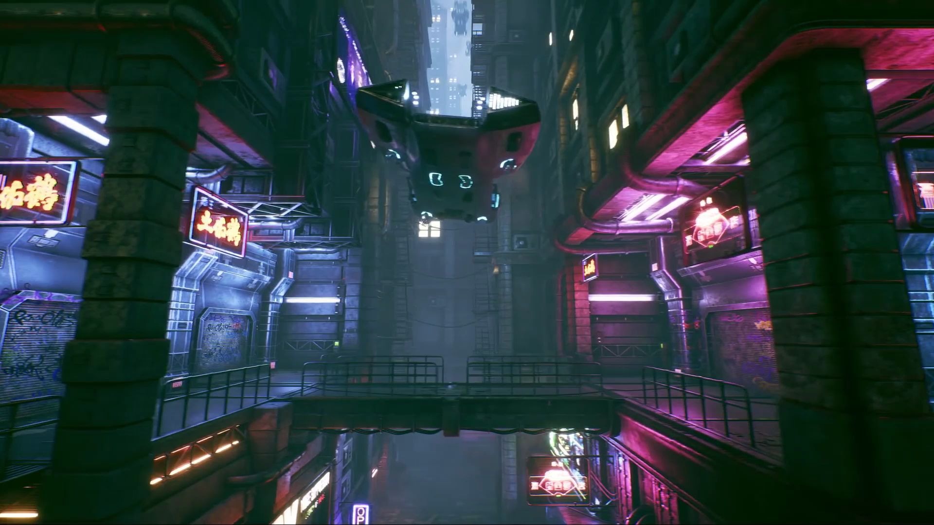 【赛博朋克UE4】油管大佬独立制作赛博朋克城市!Cyberpunk City Alley哔哩哔哩bilibili