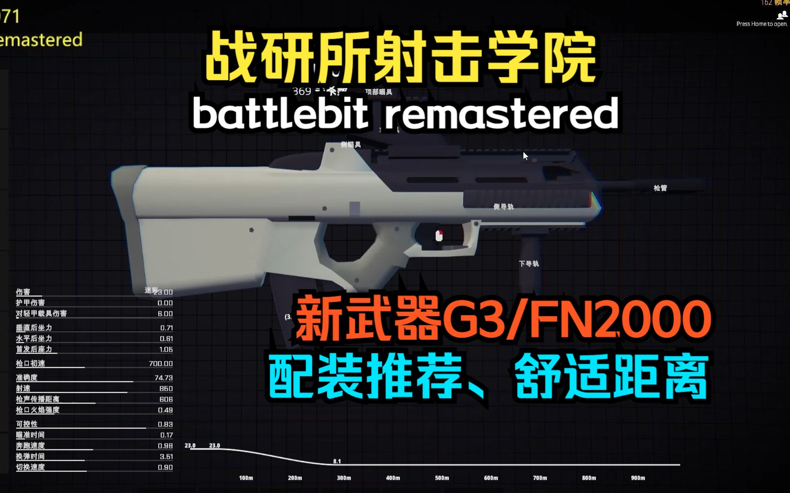 【battlebit】BBR像素小队2.1版新武器G3+F2000详细测评战地