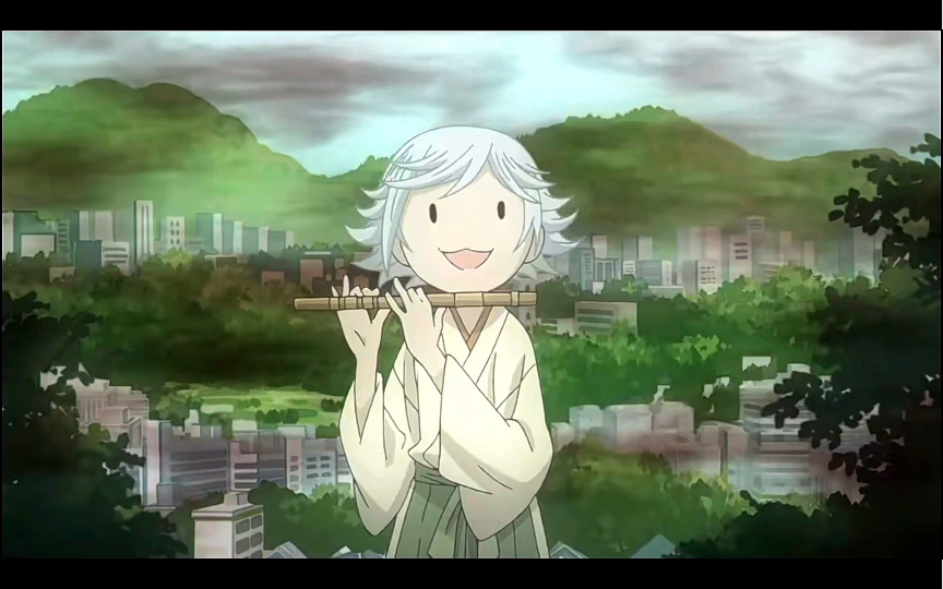 【元气少女缘结神】瑞希小可爱正在努力练习吹笛子