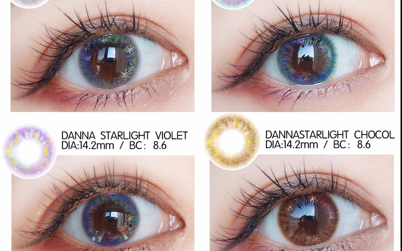 一双眼带你看遍所有七彩花纹的美瞳,美丽到窒息