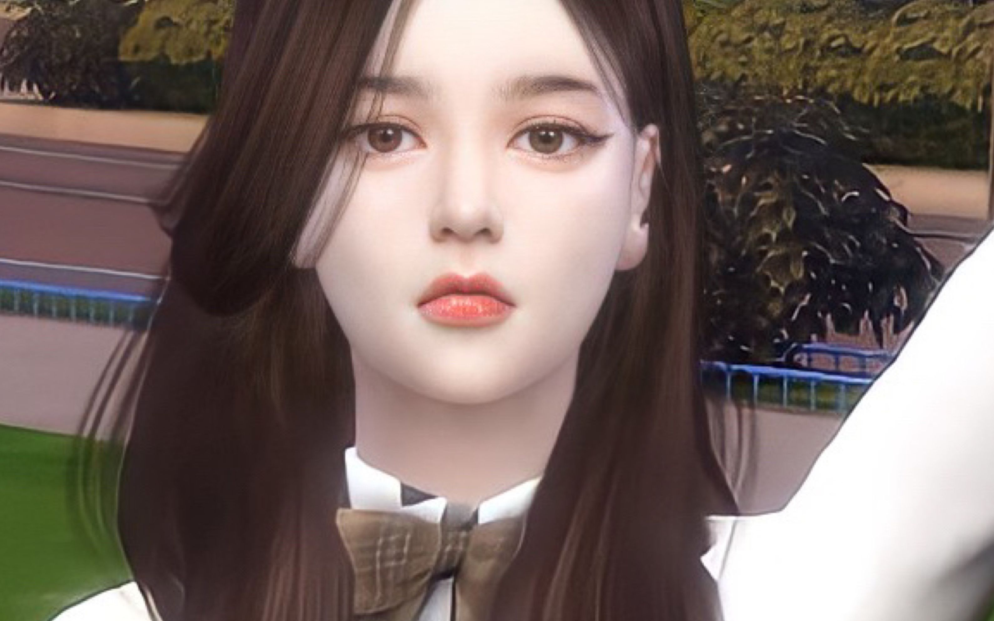 模拟人生4|捏脸|无滤镜无p|仿捏 猜猜是哪个女明星_单机游戏热门视频