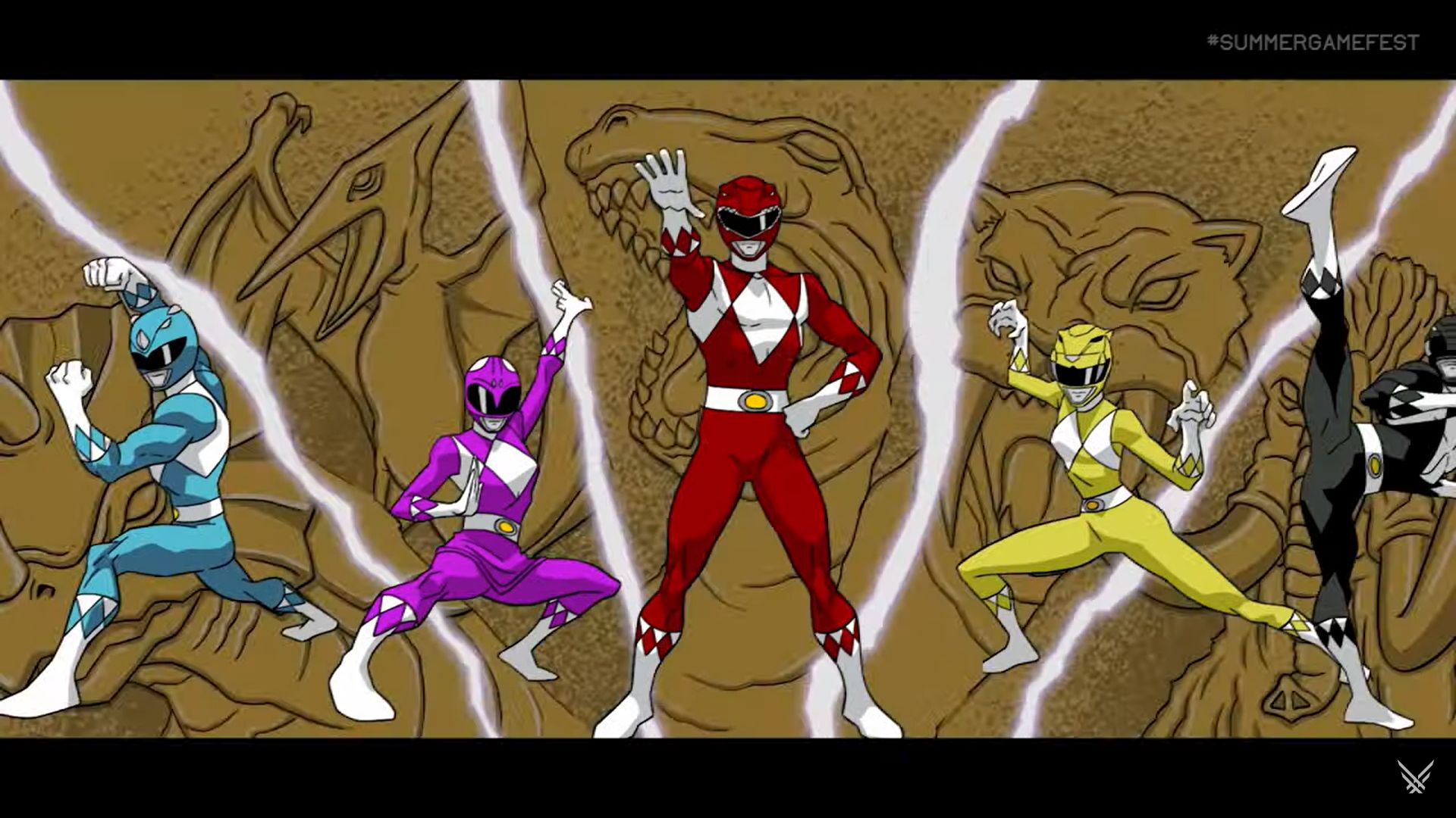 《恐龙战队》新作2d动作游戏《mighty morphin power rangers ritas 