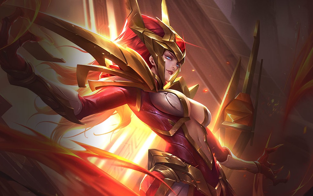 活动作品传说对决体验服玛迦皮肤圣焰水晶