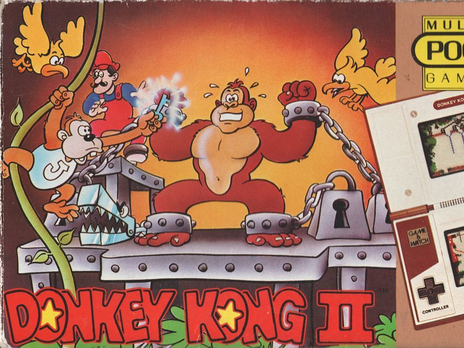 & watch 大金刚(donkey kong 2)jr