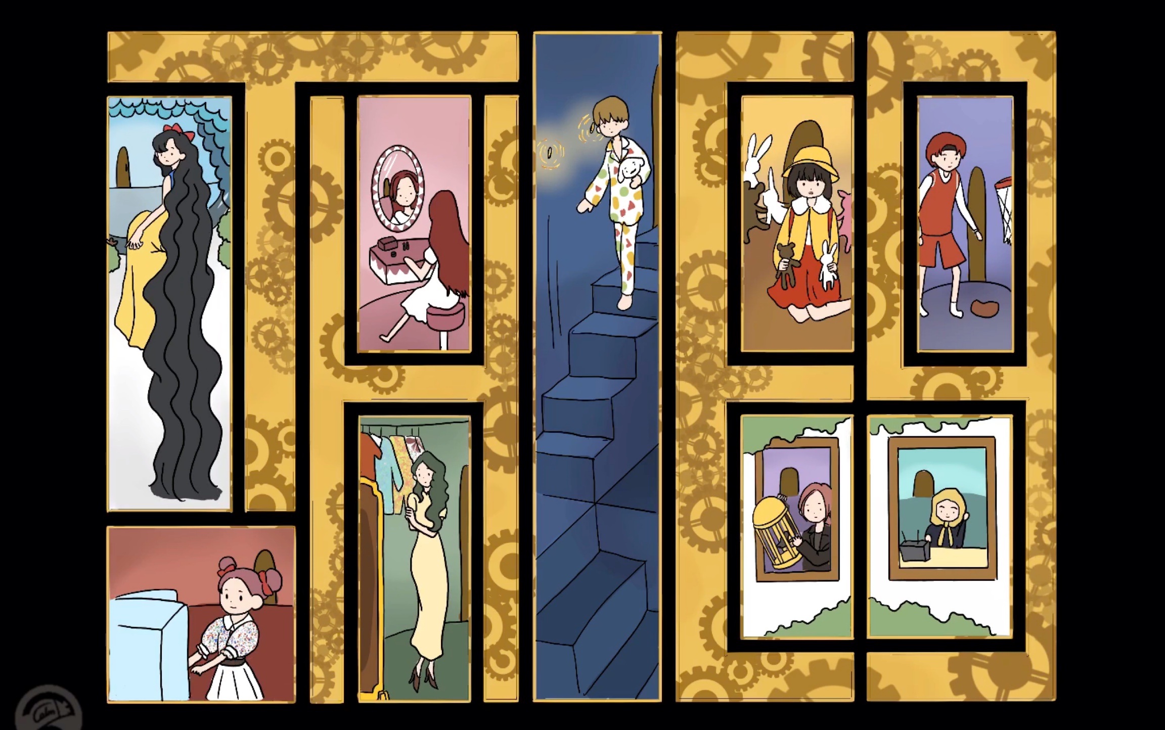 【the9|手书】逐帧动画|the9团综非日常派对第六期造型|刘雨昕|虞书欣