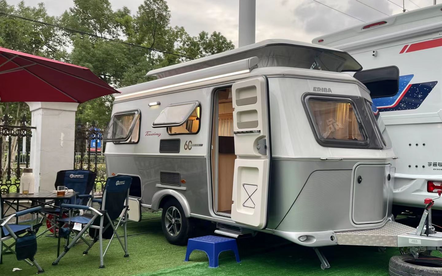 艾瑞巴touring542,进口海姆拖挂房车,现车实拍解读