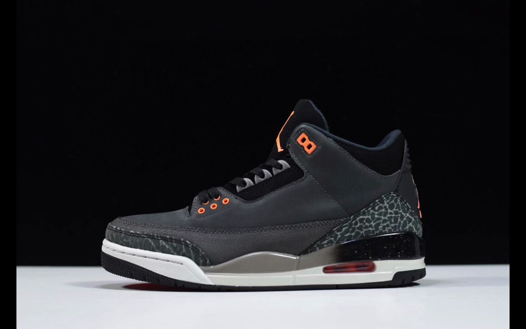 乔丹 air jordan 3 retro fear aj3 恐惧深灰篮球鞋ct8532-080