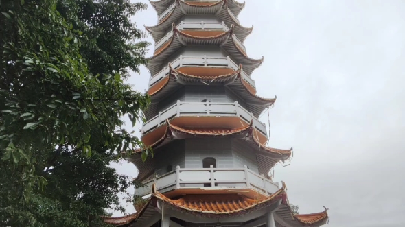 广东省和平县的对江塔