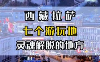 这才是拉萨市内必打卡的7个地方!最后一个你一定猜不到,第一次来西藏的朋友记得点赞收藏哔哩哔哩bilibili