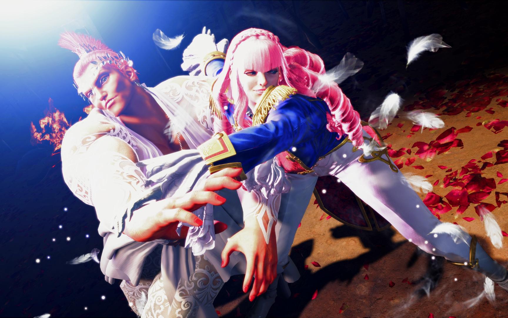 街霸6:穿上中世纪的服装对决,曼侬vs玛丽莎,这次的服装更新最良心的两