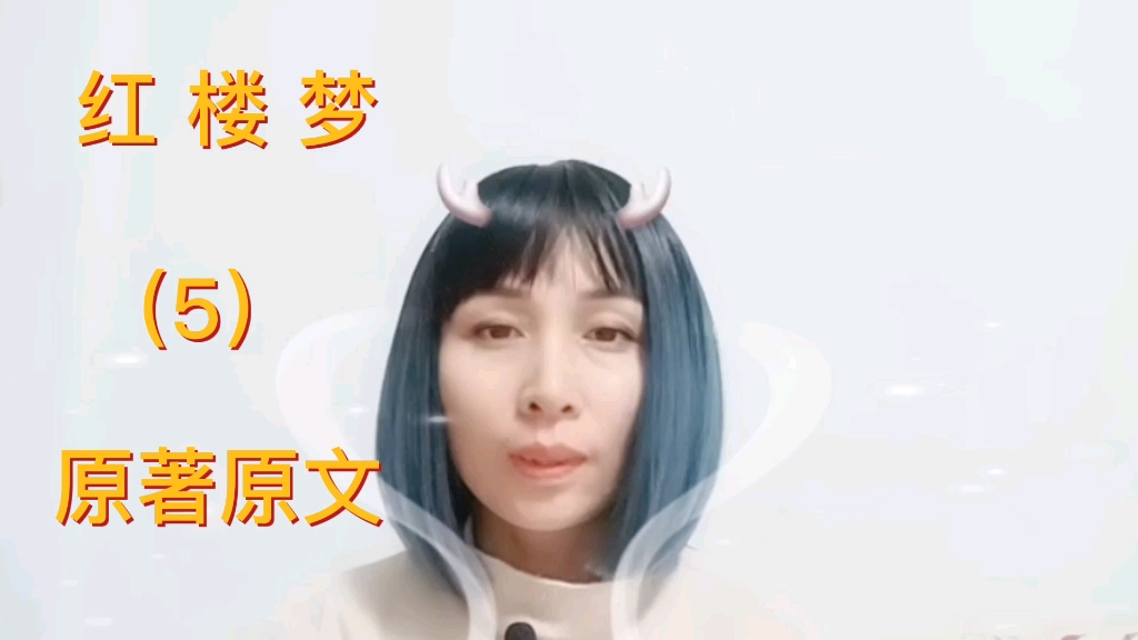 红楼梦原著原文(5)哔哩哔哩bilibili