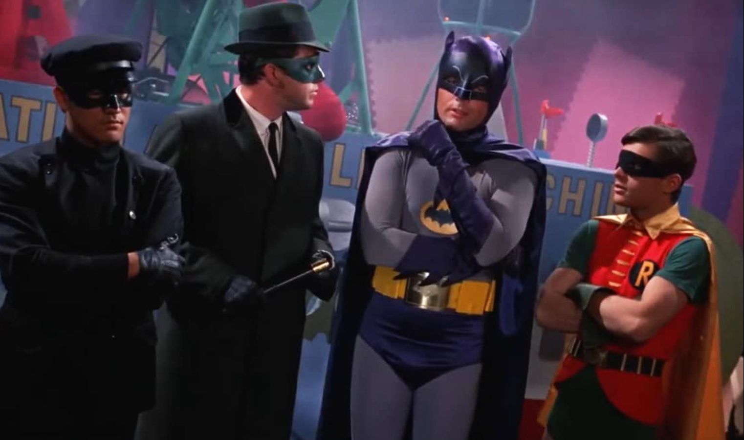 [图]1966-batman-meets-the-green-hornet 青蜂侠蝙蝠侠电影1966