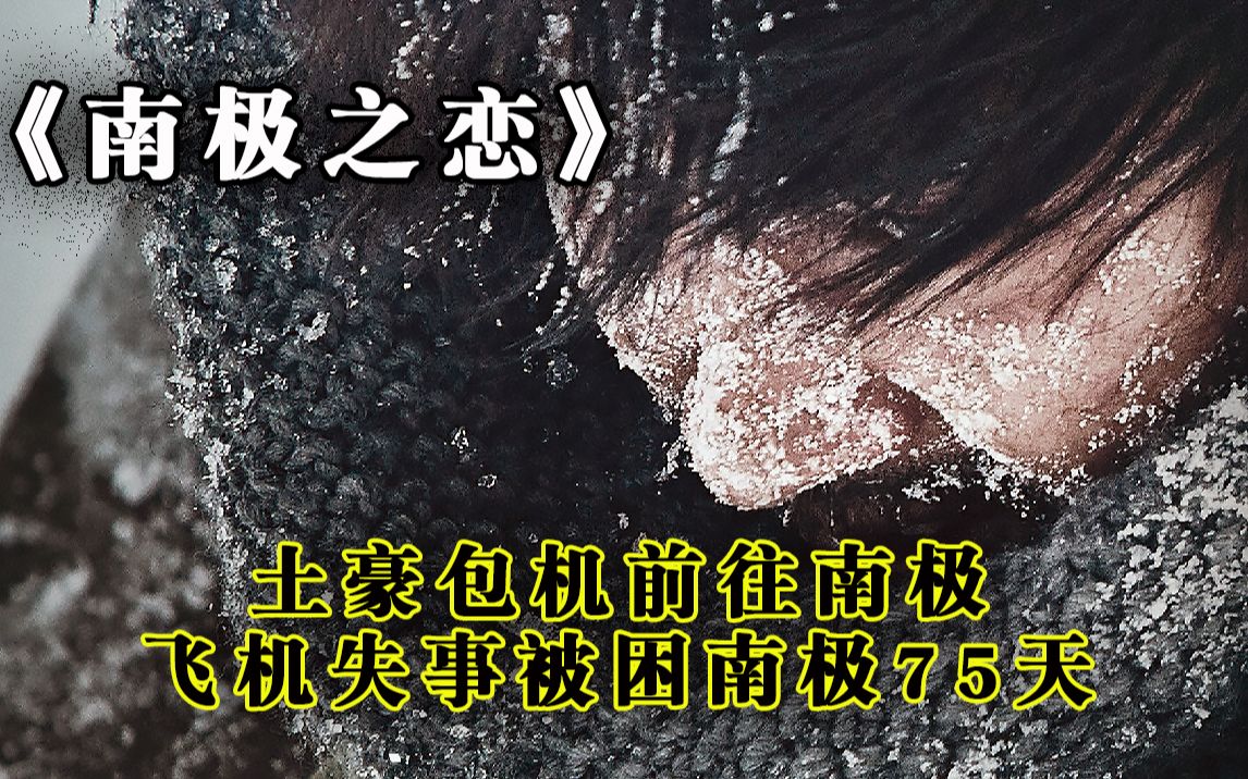 [图]男子包机前往南极，飞机意外出事故，被困南极75天《南极之恋》