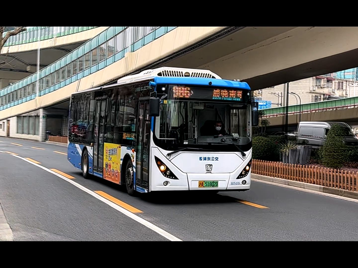 上海公交 浦东上南 986路 s0t-079