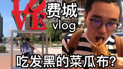 Vlog 疫情下的费城 一日游美食评测 哔哩哔哩 つロ干杯 Bilibili