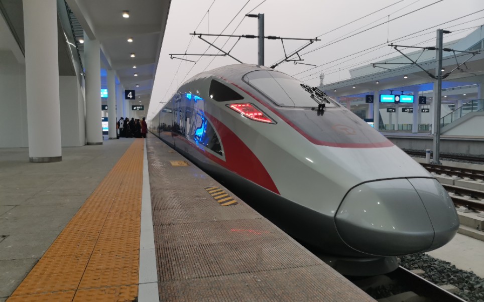 国铁61随拍原声大碟g3227次cr400af南阳东站进站