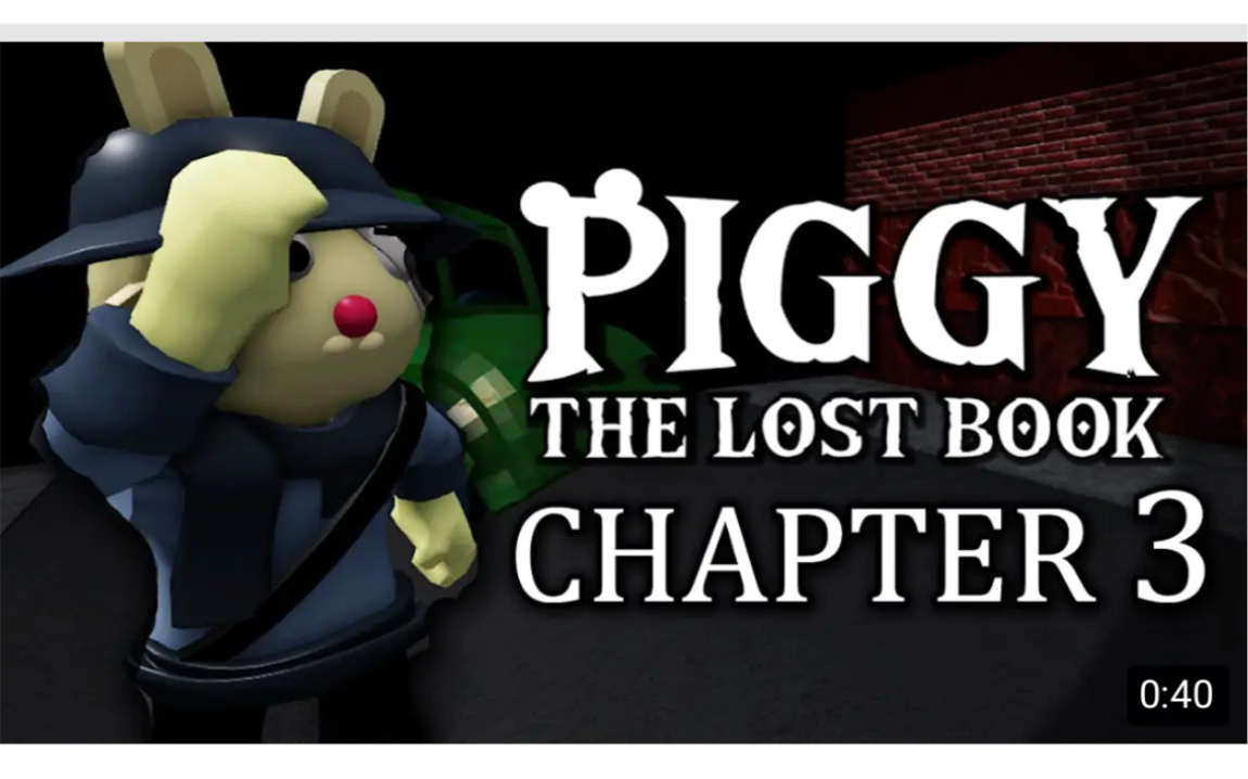 [图]【Roblox】Piggy: The Lost Book 第三章-官方预告