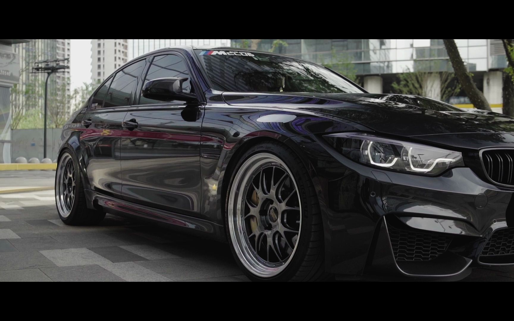 一只苏醒的猛兽宝马f80m3