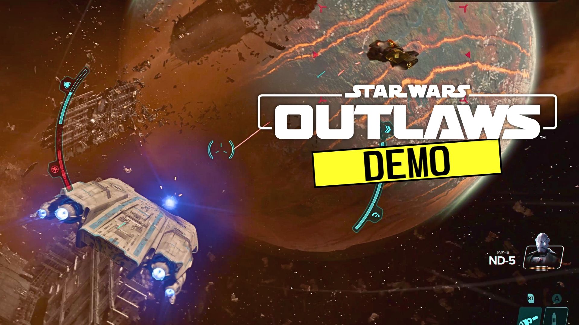 《星球大战:法外狂徒》演示探索太空游戏展示