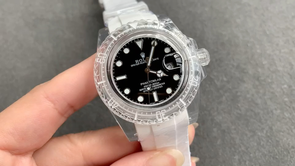 kz厂透明水鬼 3135机 清凉一夏_哔哩哔哩_bilibili