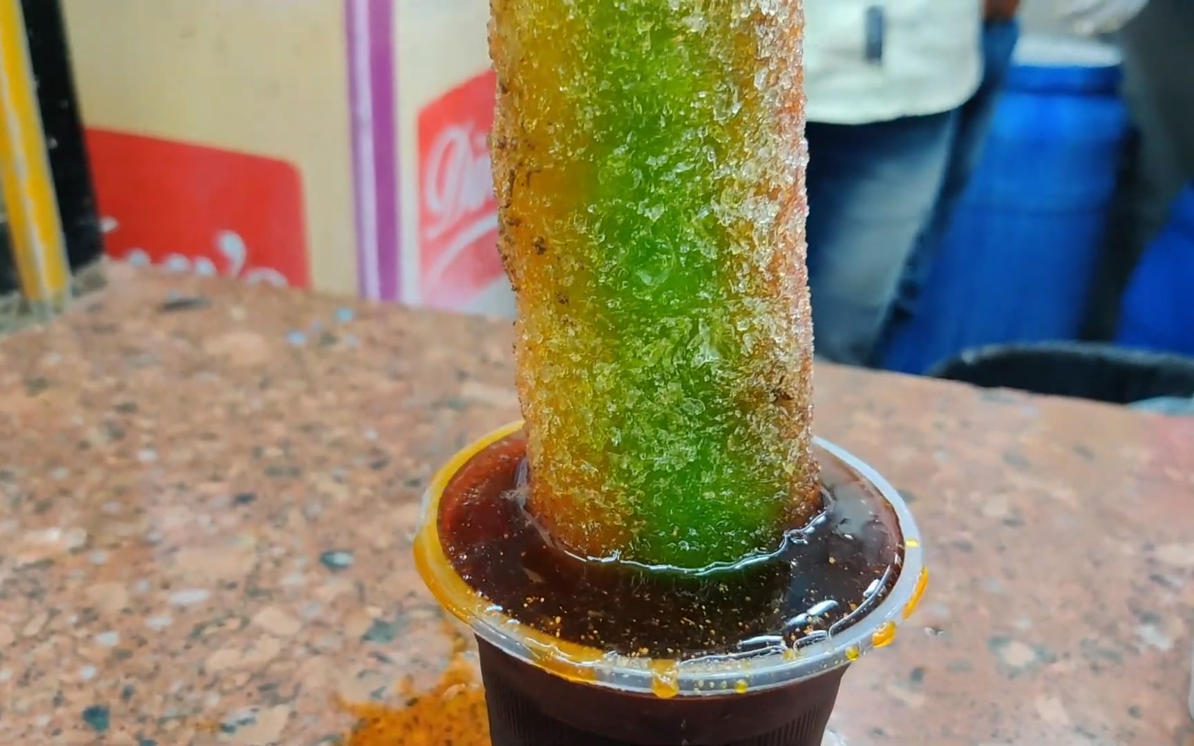 印度最大的彩色冰棒,印度街头美食_哔哩哔哩 (゜-゜)つロ 干杯~-bili