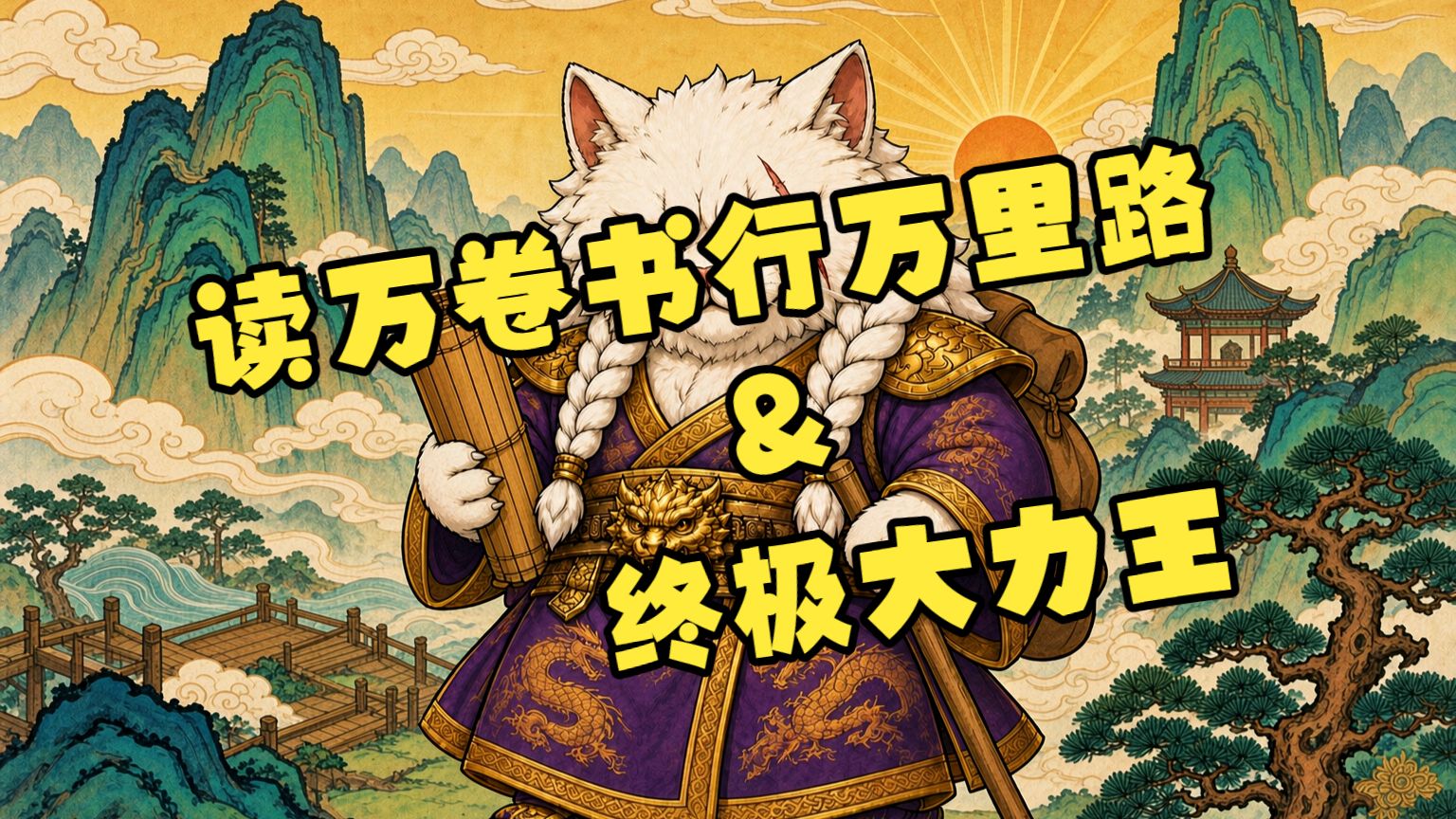 读万卷书行万里路&终极大力王