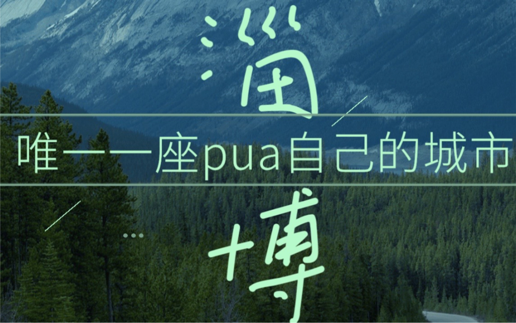 淄博:唯一一座“pua”自己的城市.淄博游客进来点赞!哔哩哔哩bilibili