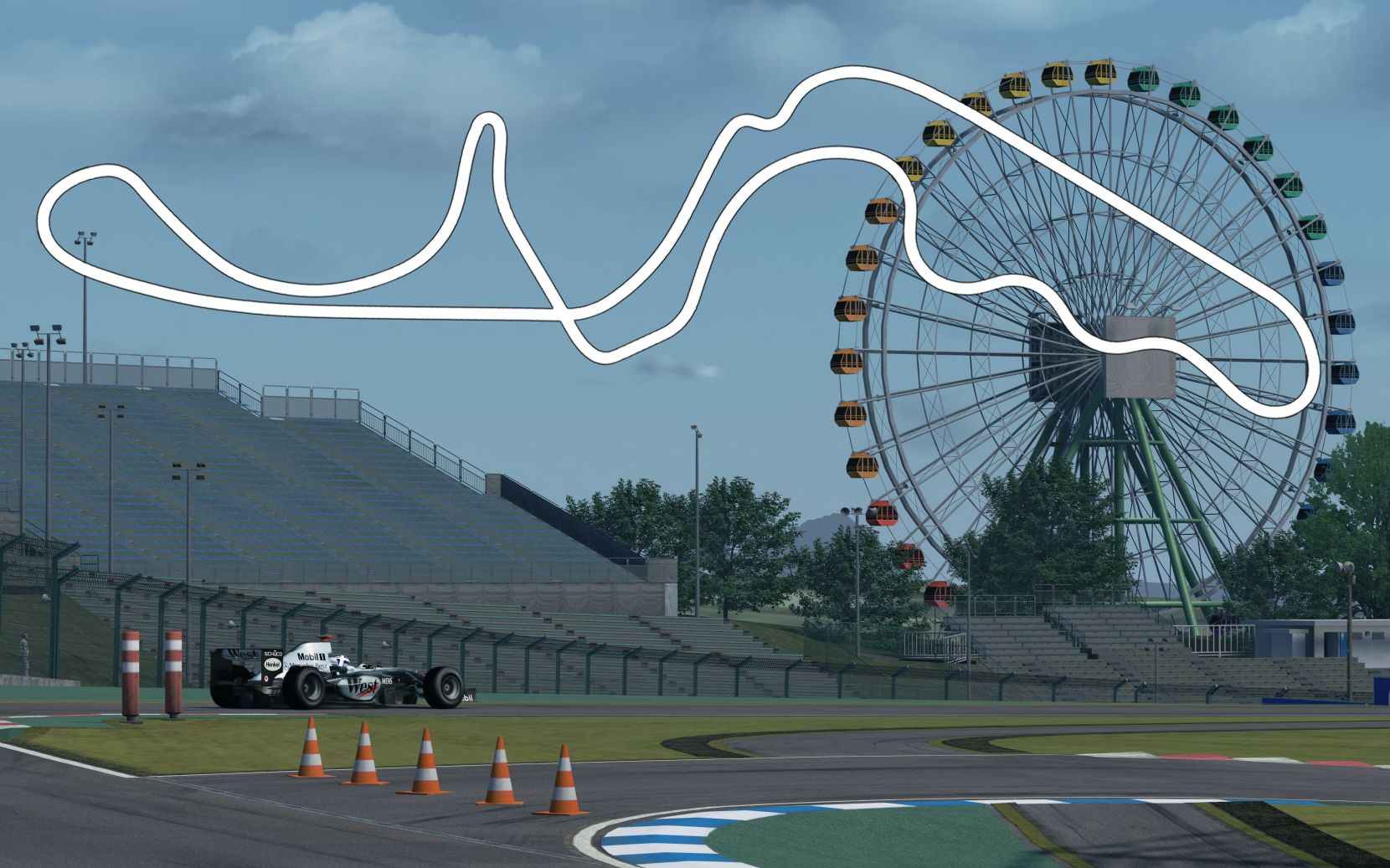 【神力科莎mod分享】赛道mod 铃鹿2020版( malagoli v1.