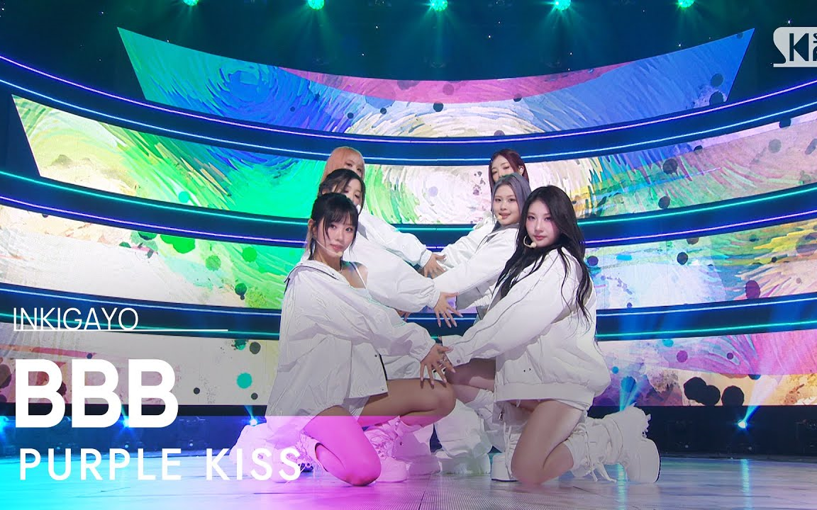 【purple kiss】bbb 打歌舞台 240331 人歌