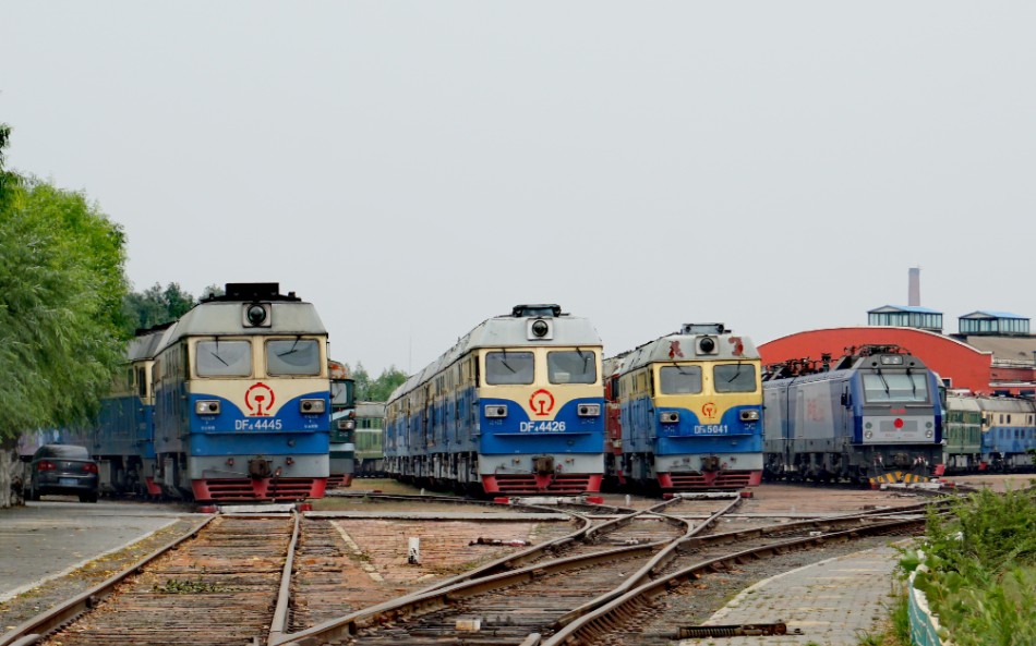 12】大安北机车封存基地探访_哔哩哔哩_bilibili