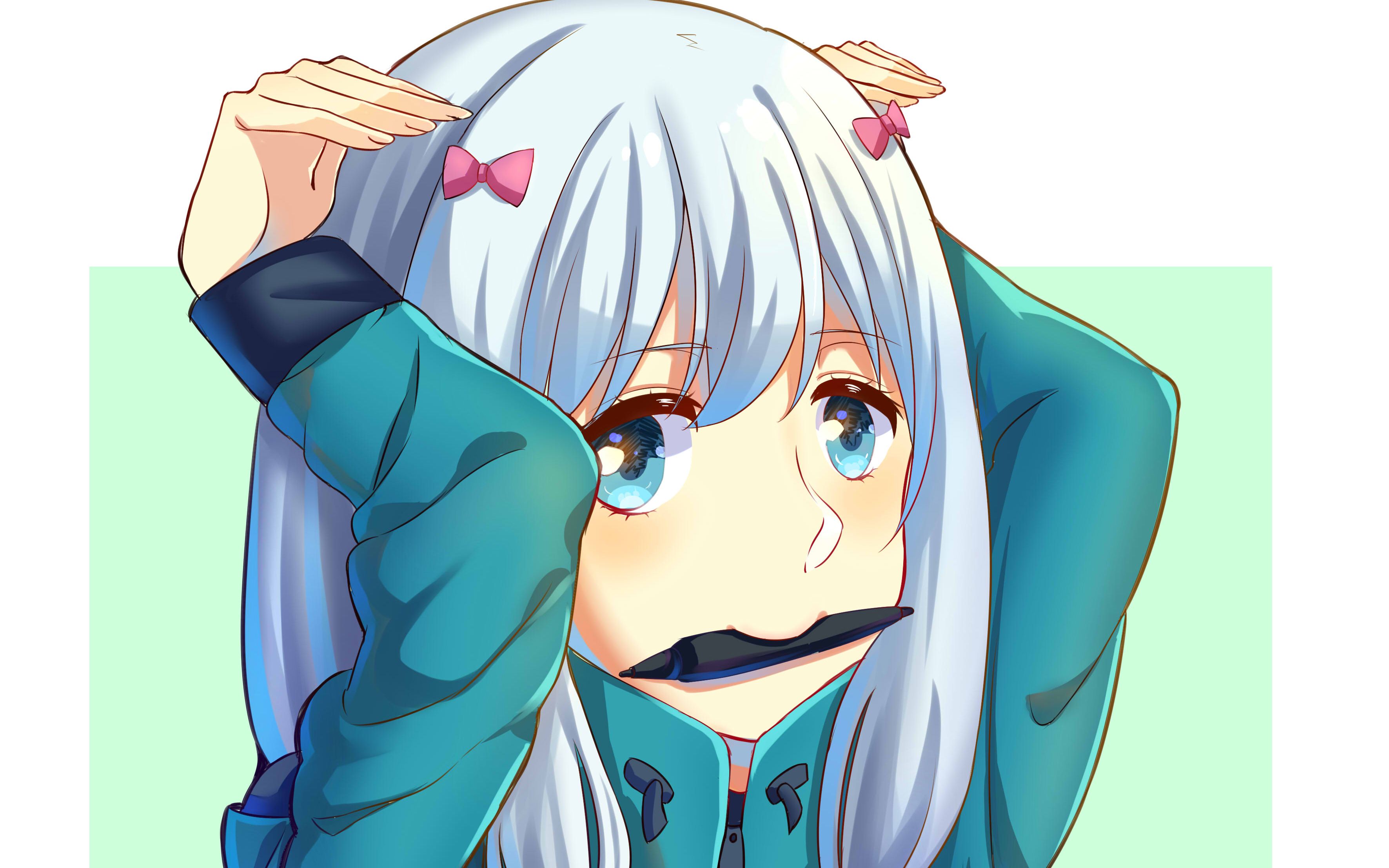 【埃罗芒阿老师】纱雾酱敲可爱的!纱雾绘画过程