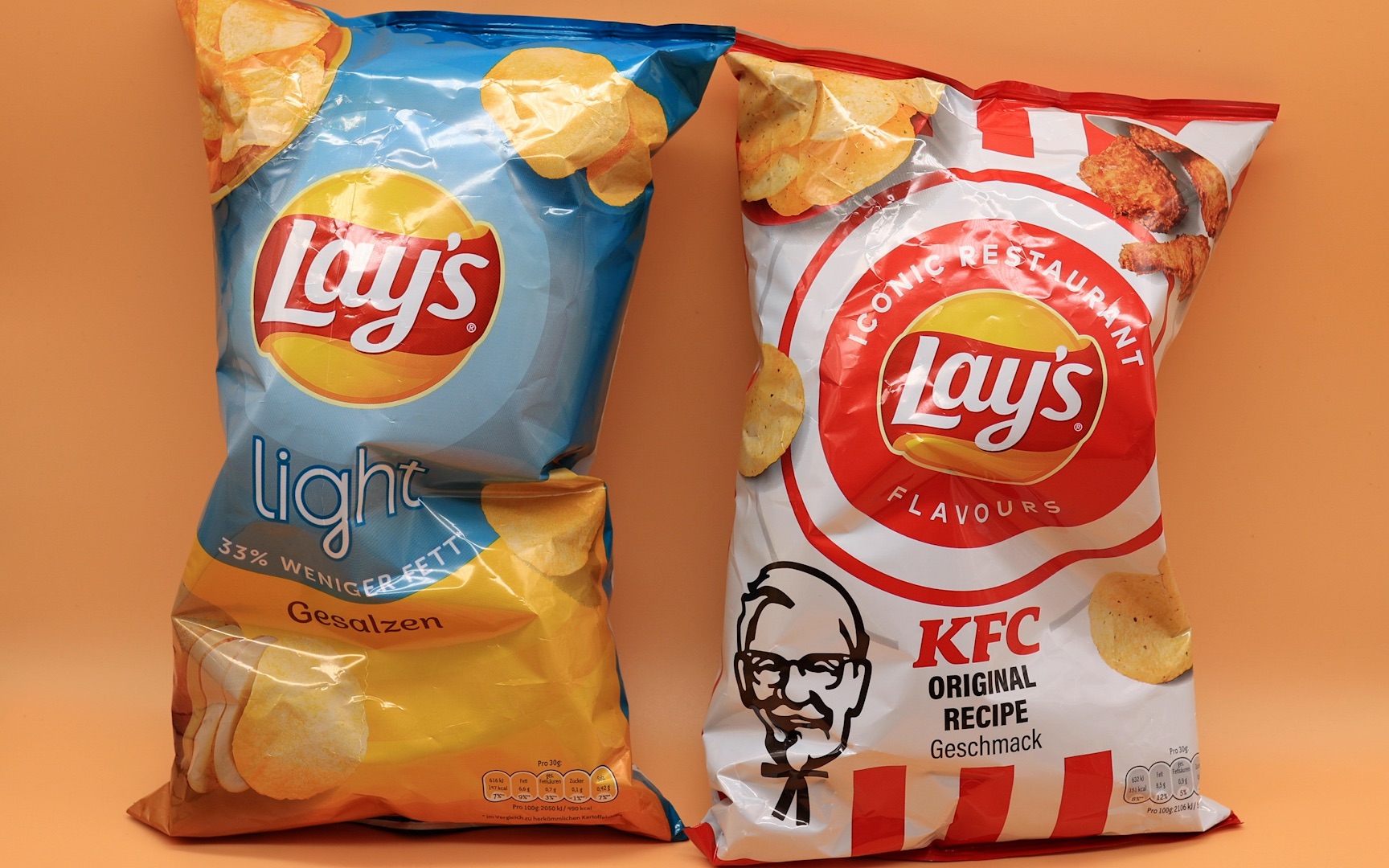 德国市场kfc原味版乐事薯片就没那个味