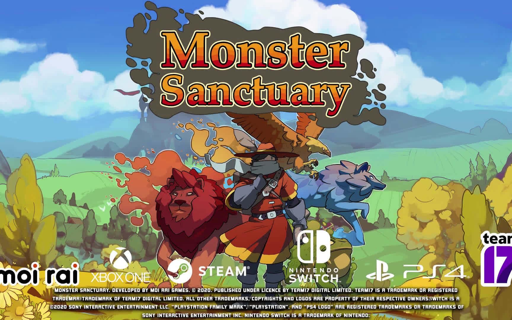 [图]【Monster Sanctuary/怪物圣所】攻略02——苍蓝洞穴 小牛头人 幽灵