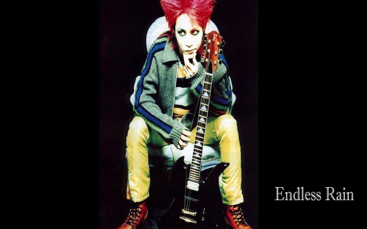 x-japan【 endless rain】 双吉他solo hide&pata_哔哩哔哩 (゜-゜)つ