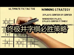 Download Video: 终极井字棋必胜策略 - MindYourDecisions