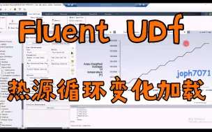 Download Video: 使用Fluent UDF 进行热源循环变化加载