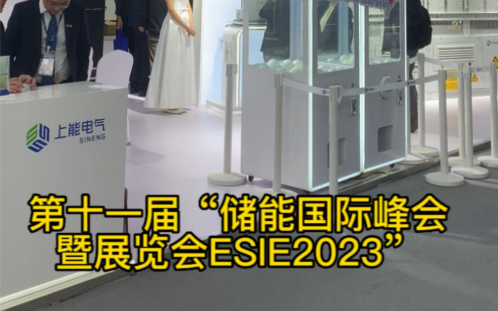 第十一届“储能国际峰会暨展览会ESIE2023”哔哩哔哩bilibili