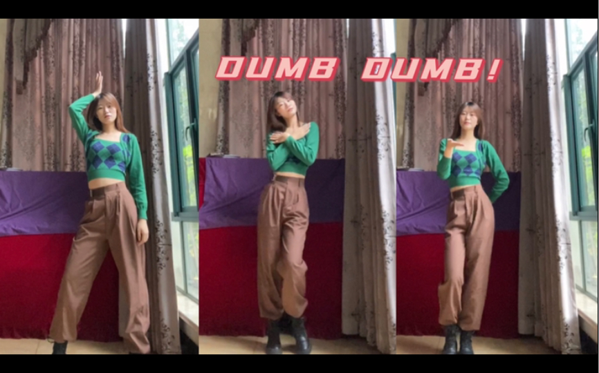 【可爱的cloris大大】头发糊脸神曲《DUMB DUMB》 Somi哔哩哔哩bilibili