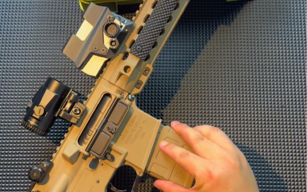 sr16模型玩具,烟雾狼消音