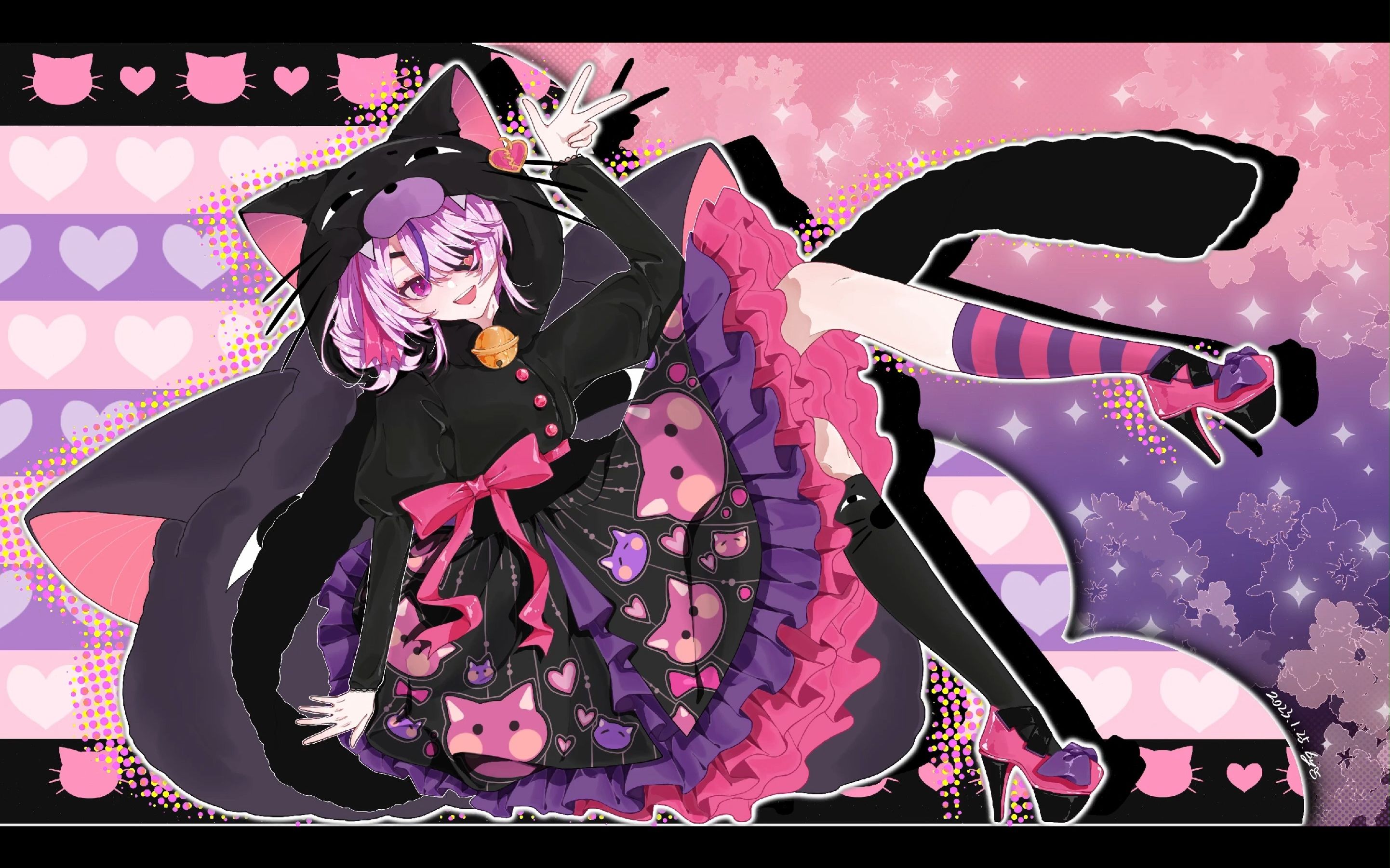 【绘画录屏】maria marionette 半周年贺图