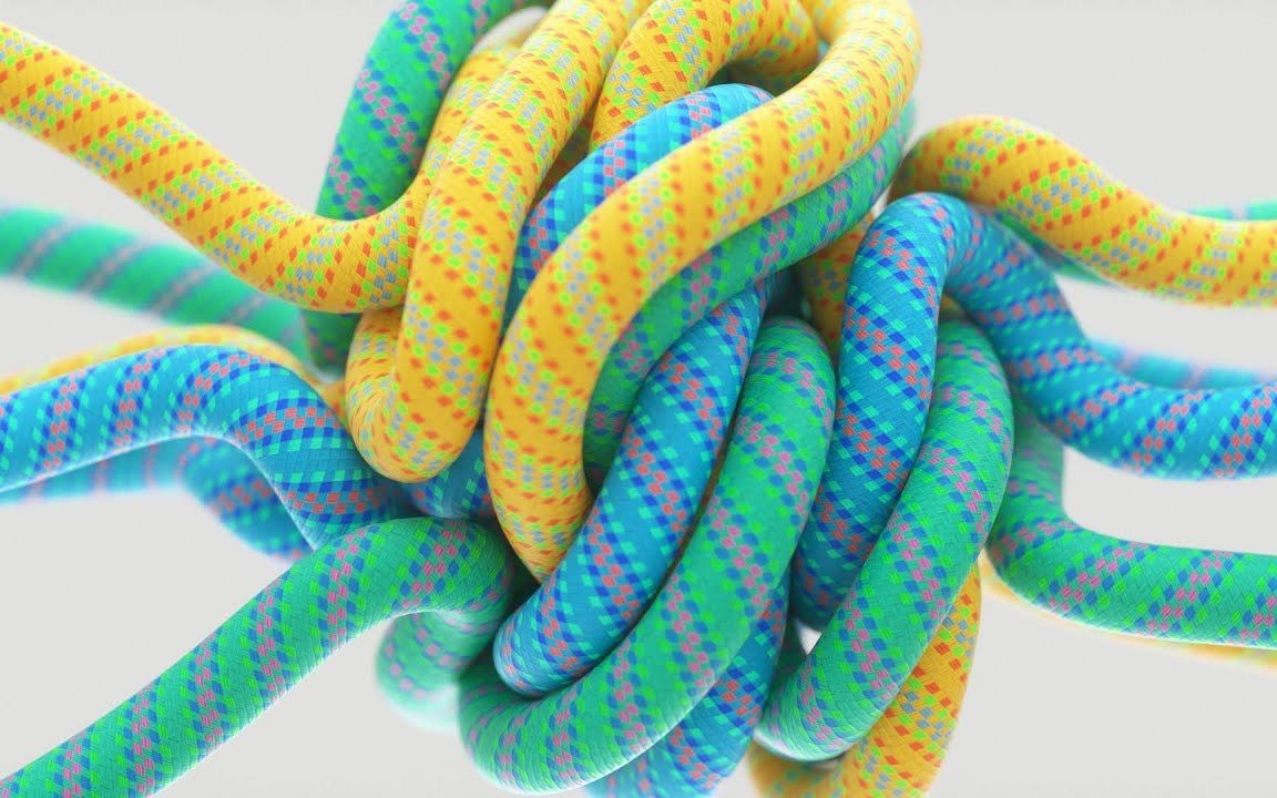 c4d制作绳子缠绕捆绑动画教程