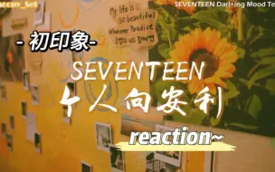 Download Video: 【SEVENTEEN】认人向reaction  脑子不好使UP看了等于没看TT