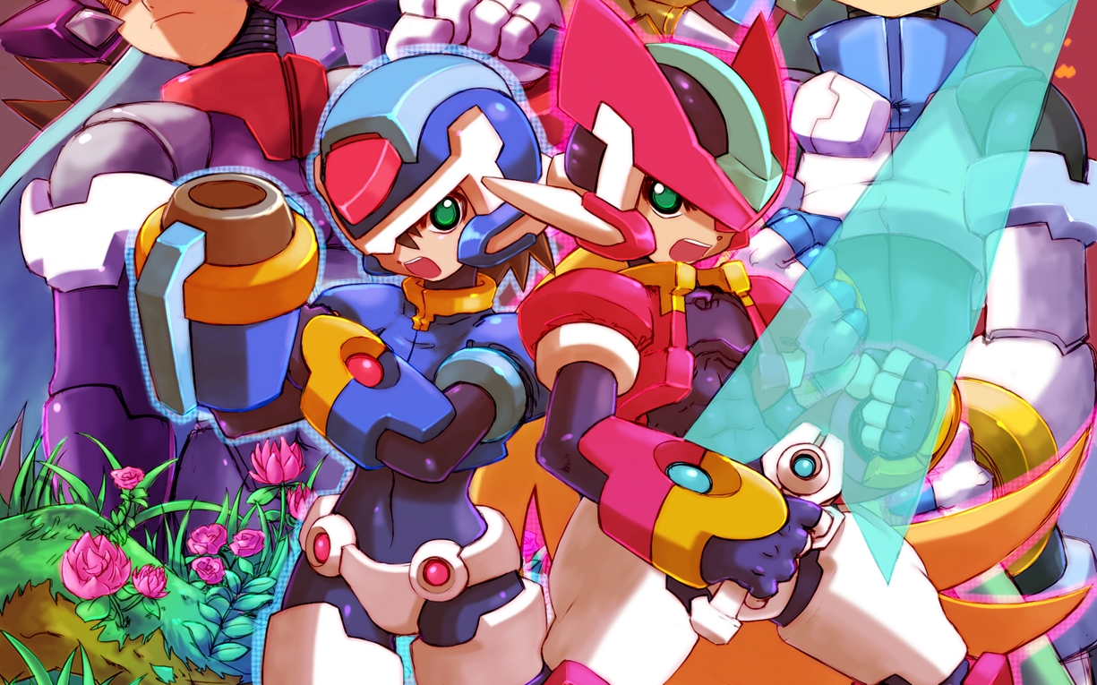 洛克人zx流程攻略合集快递员拯救世界的故事