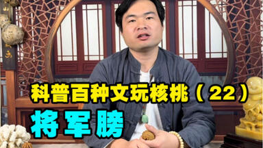 科普百种文玩核桃32平谷元宝，人见人爱的品种，推荐盘玩儿_哔哩