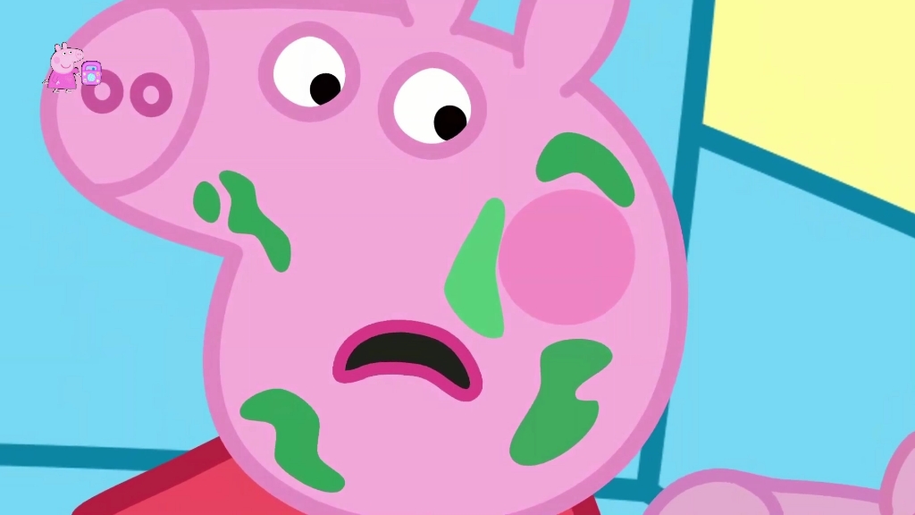 小猪佩奇 佩奇被病毒感染了