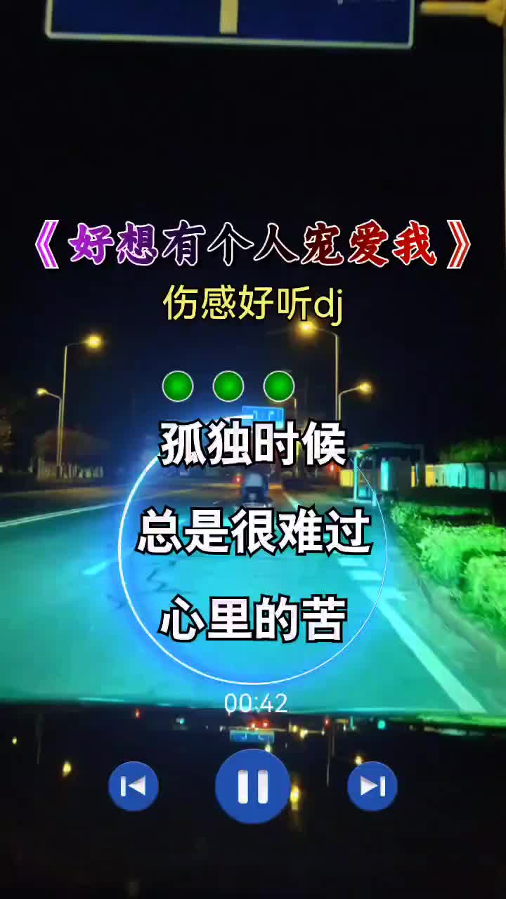 [图]#好想有个人宠爱我#伤感音乐 #dj