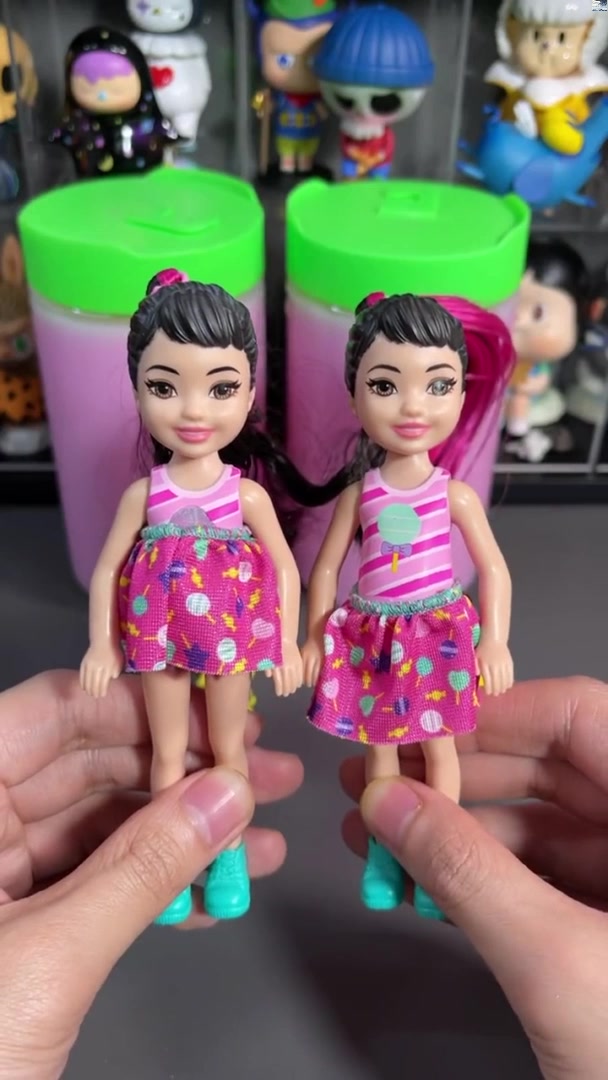 不一样的水溶芭比玩具 芭比娃娃 盲盒_哔哩哔哩_bilibili