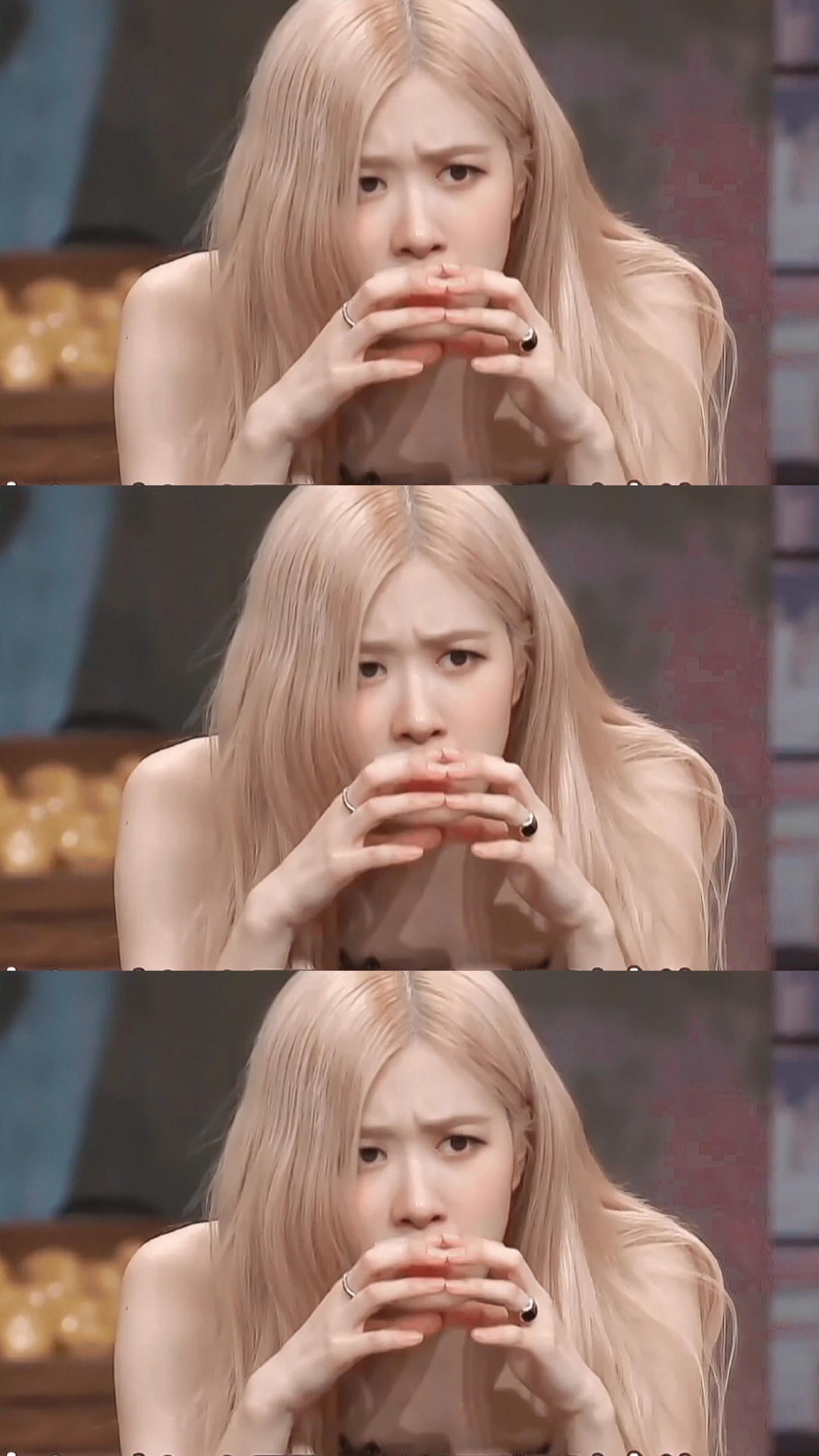 朴彩英ros07#一吃东西,鼓起腮帮子就